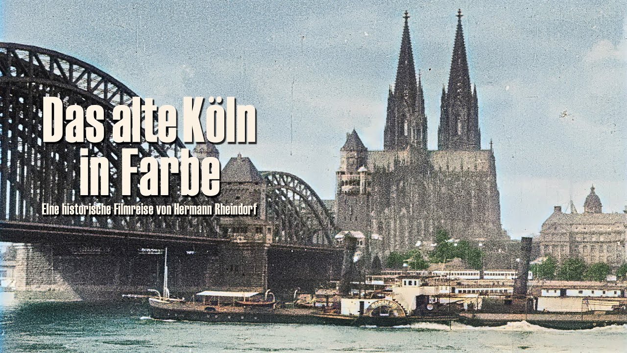 Das alte Köln in Farbe - Cologne 1896-1936 colorized - DVD/VoD