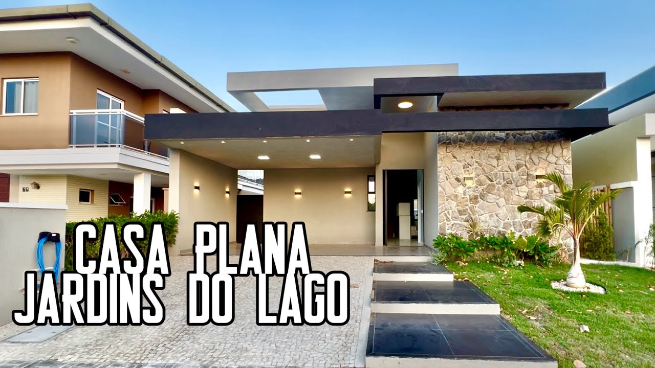 Exclusiva no Jardins do Lago: casa projetada, mobiliada e com piscina no Eusébio