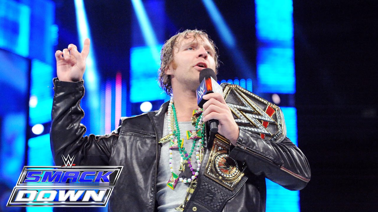 Дин Эмброуз обыгрывает Сета Роллинса: SmackDown, 11 июня 2015 г.