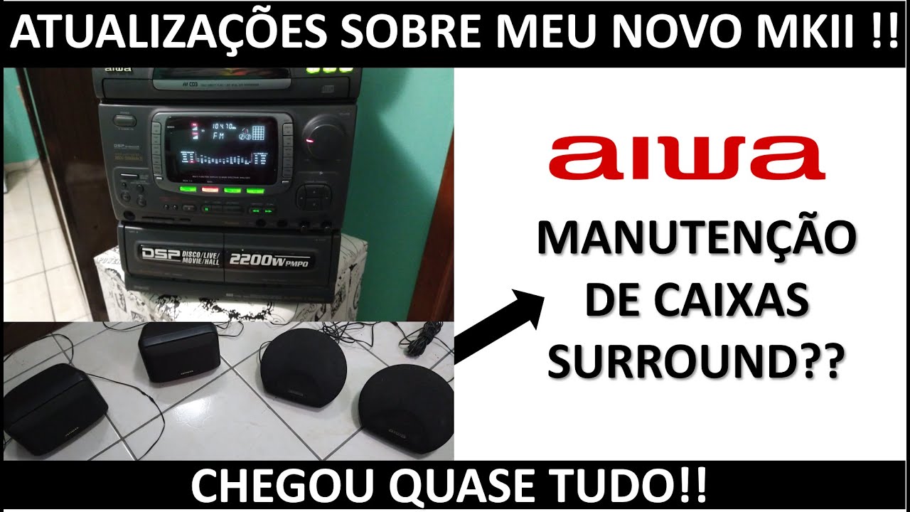 Meu novo MK2: Atualizações e conserto das surrounds!!
