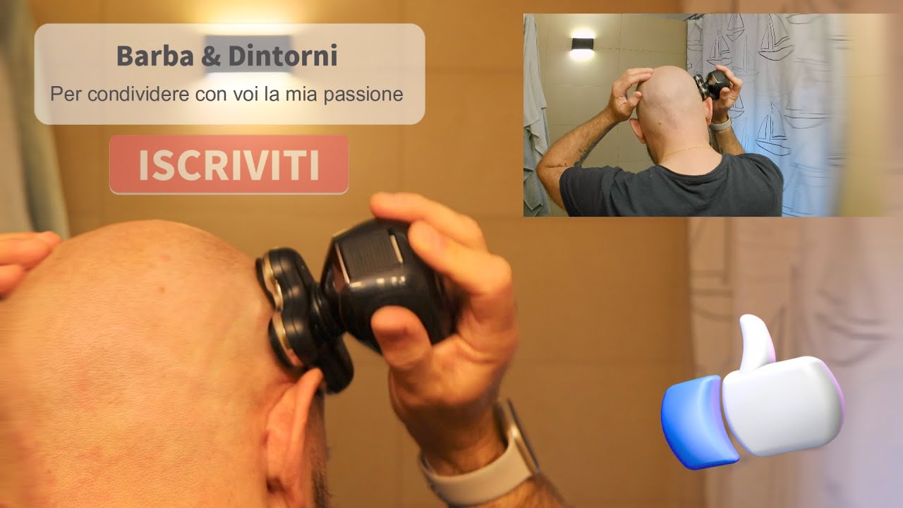 Come radersi la testa a zero in meno di 3 minuti