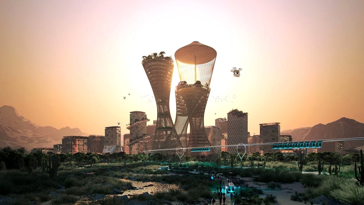 Um Bilionário está construindo uma Cidade no DESERTO dos EUA