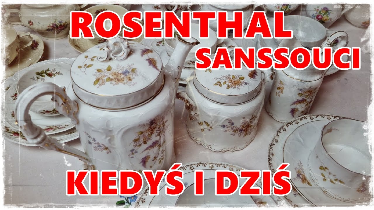 Rosenthal Sanssouci kiedyś i dziś #targstaroci #porcelana #antyki #starocie #磁器 #rosenthal