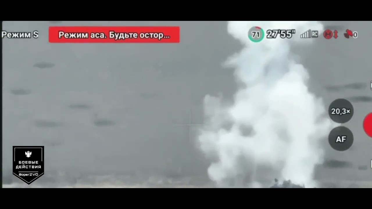 another armored group of American M113 armored personnel carriers burned