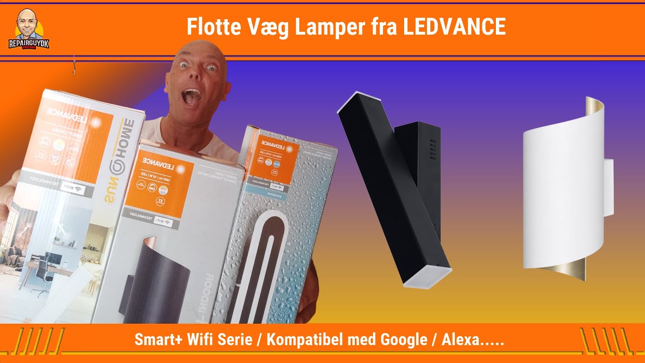 LEDVANCE Smart+ Wifi Væg Lamper - Orbis Cross / Twist / Bath