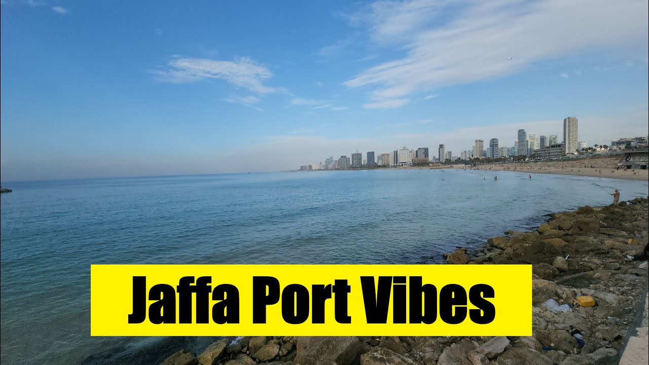 A Walk Through Jaffa Port in Israel Before Christmas