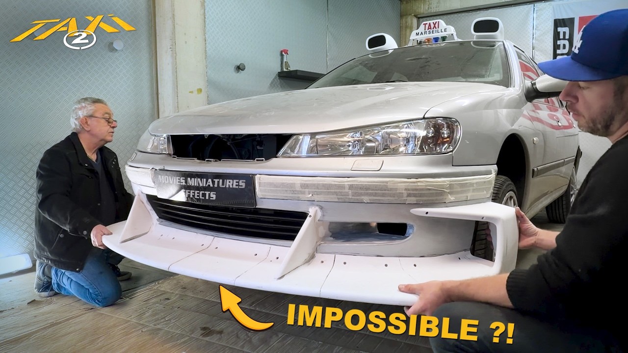 Build the 406 Taxi 2 - Front Bumper & Leather Renovation