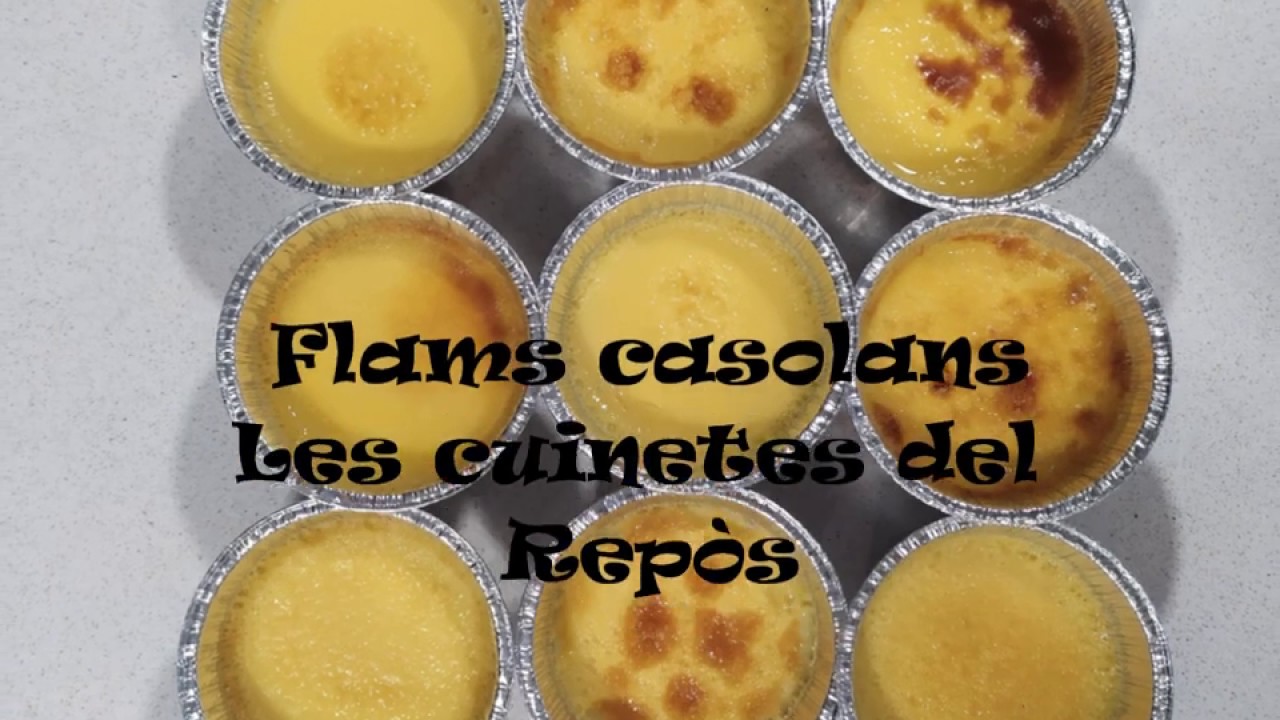 La nostra pàgina: Flams d'ou casolans