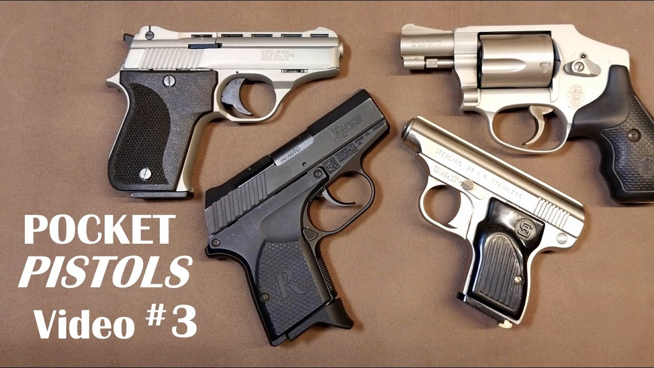 Видеоролик о карманном пистолете №3 — S&W — Remington — Sterling — Phoenix Arms — Он вам действит...