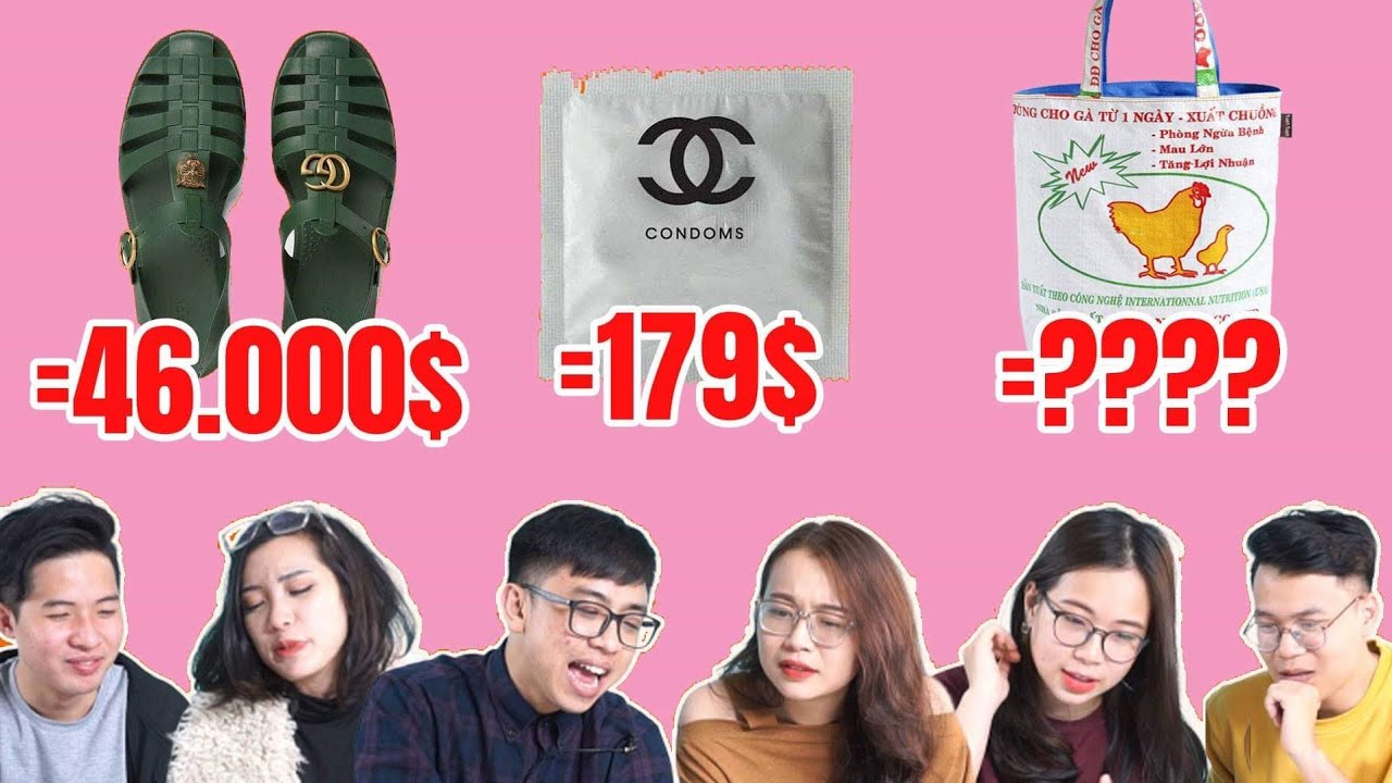 GAME HACK N&Atilde;O : Richkid Schannel thử t&agrave;i đo&aacute;n gi&aacute; h&agrave;ng hiệu si&ecirc;u dị m&agrave; đắt cả trăm triệu !