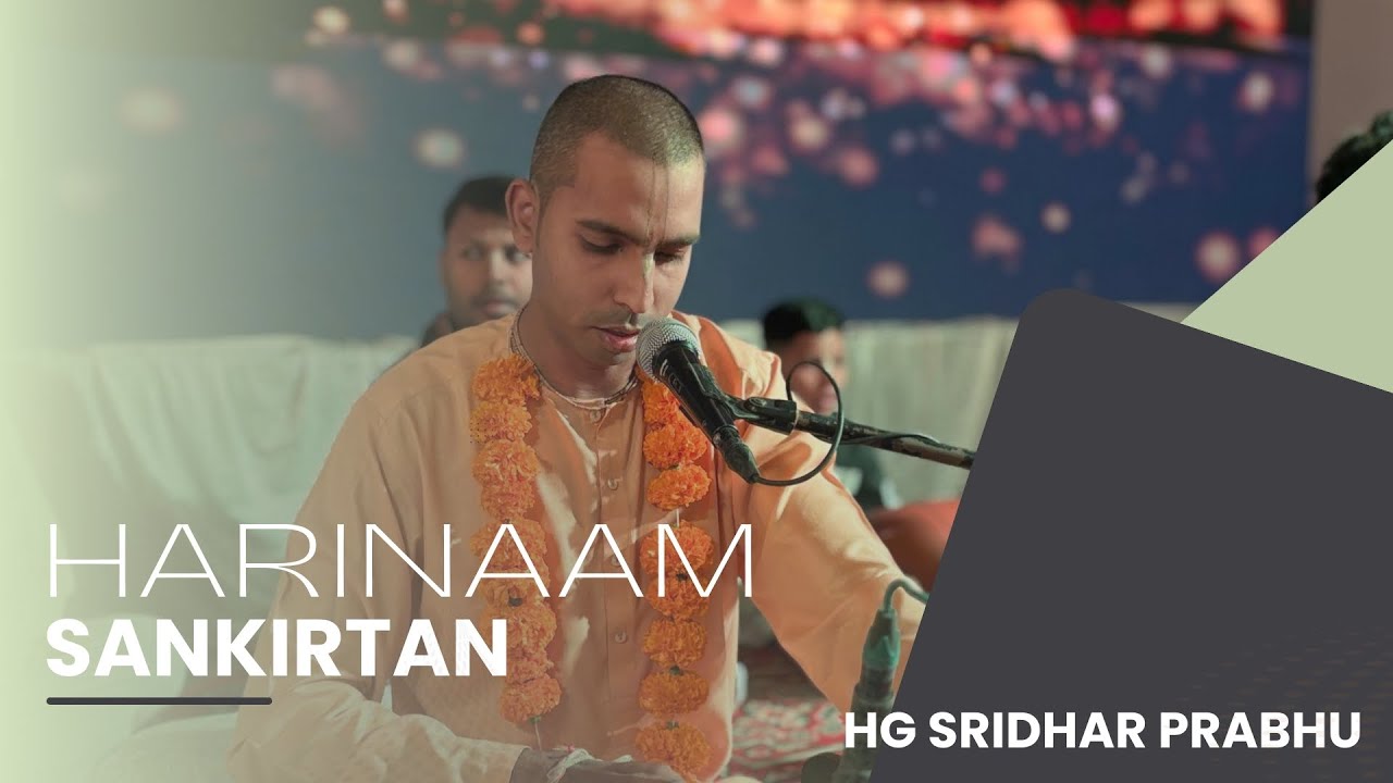 Divine Harinaam Sankirtan Offering to Gurudeva | Sridhar PB | 78th Vyasa Puja 🙏 4K