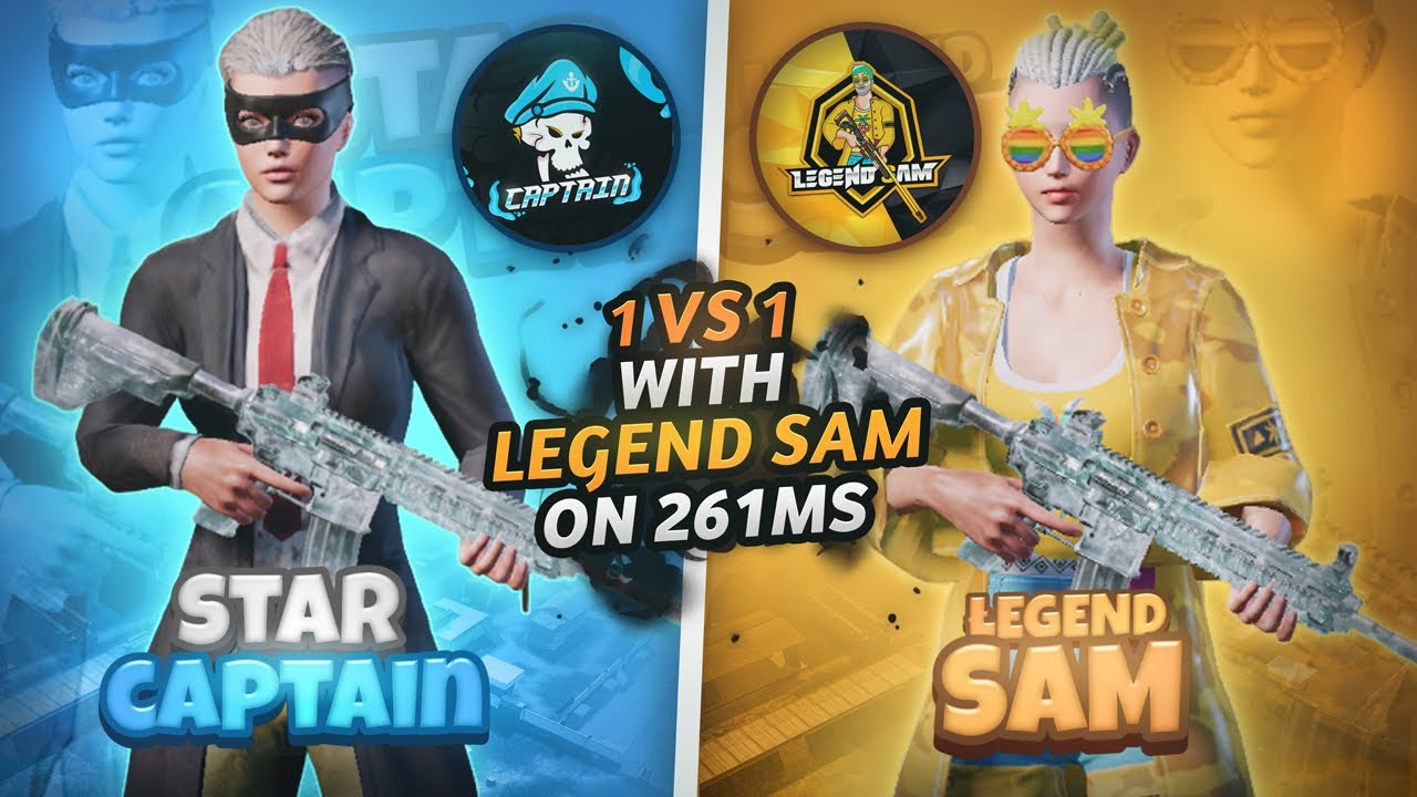 تحدي ضد يوتيوبر و تيك توكر مشهور على بنق ٢٦١😱 | 1vs1 With Legend Sam on 261ms🥵