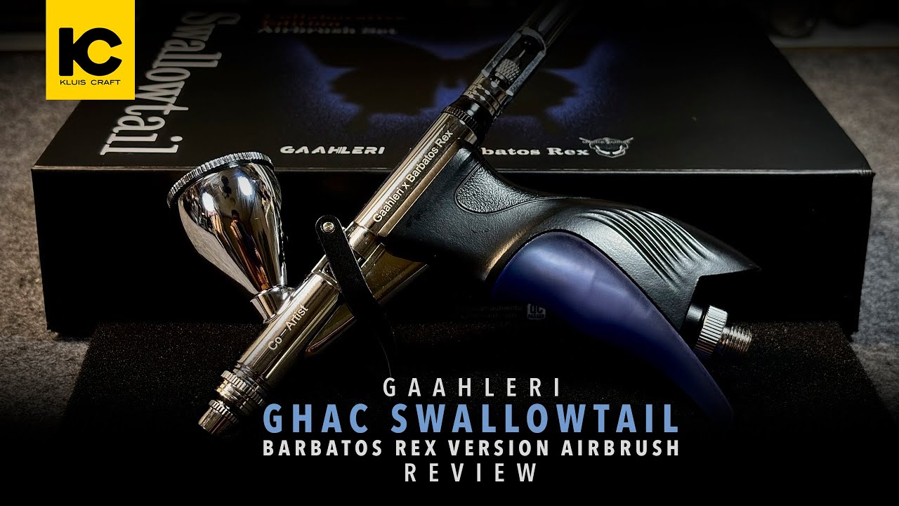 Обзор аэрографа Gaahleri ​​GHAC Swallowtail Barbatos Rex Version