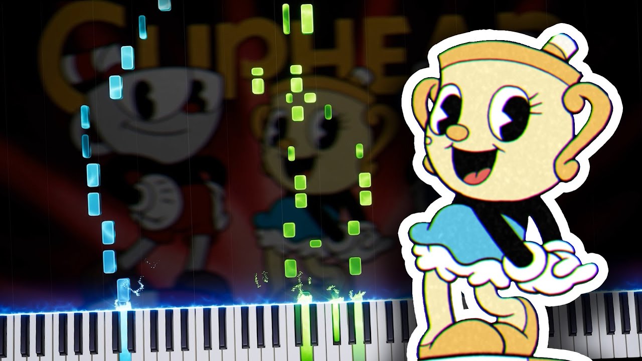 Cuphead - The Delicious Last Course (Main Theme): Piano Tutorial