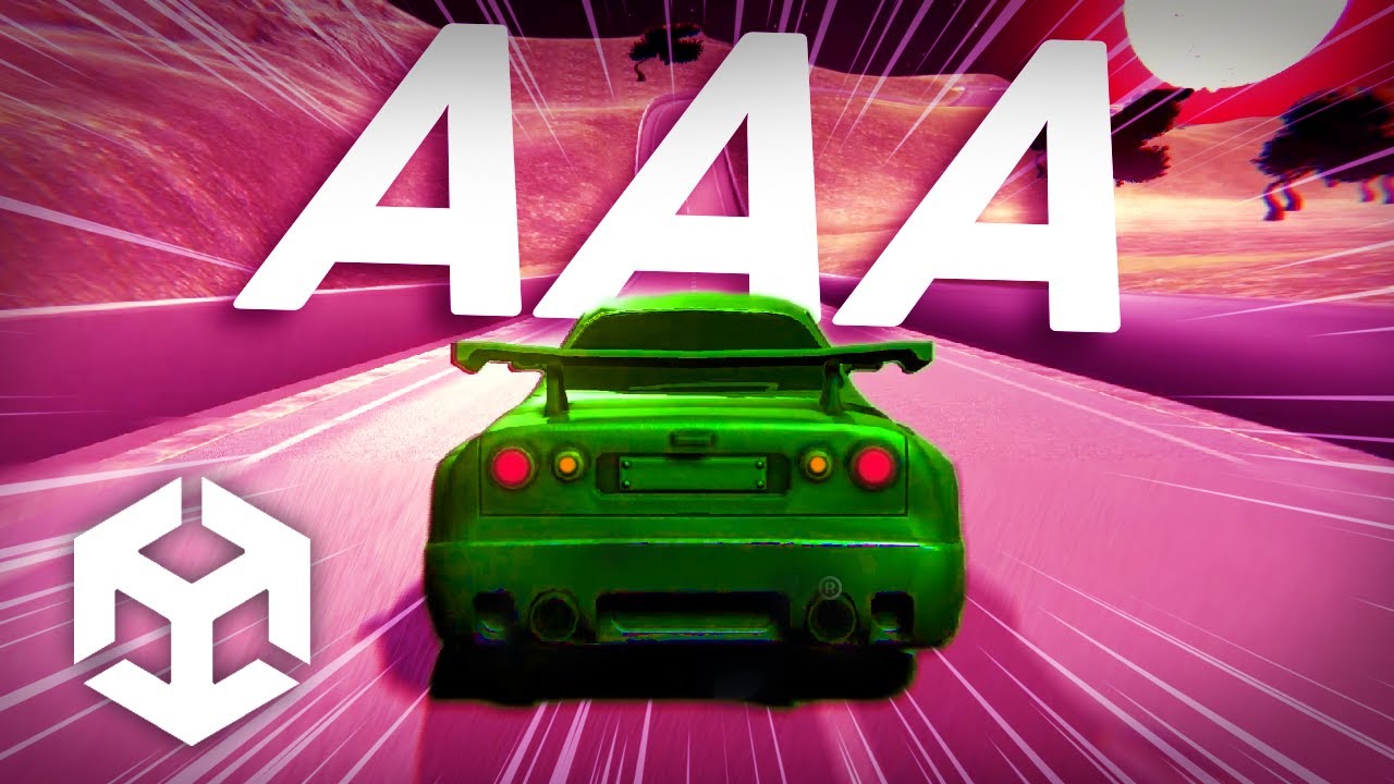 I Made a AAA Racing Game in ONE Day