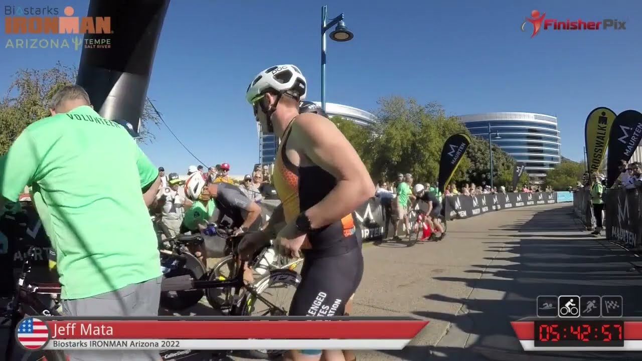 Jeff Mata Biostarks IRONMAN Arizona 2022