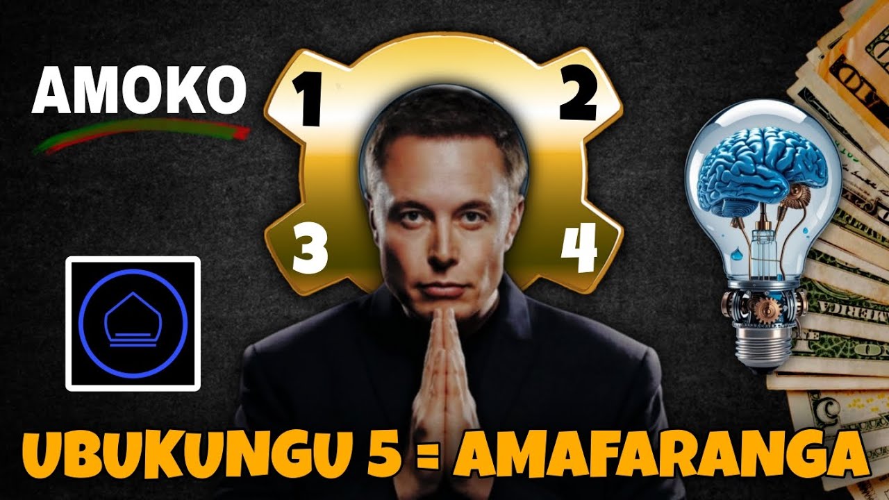 Amoko 5 YUBUKUNGU yagufasha GUKURURA Amafaranga - The 5 Types of Wealthy