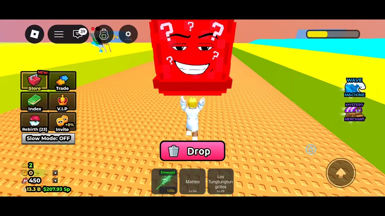Escape the brainrot from the tsunami 