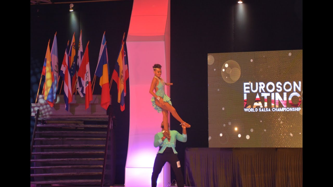 Euroson Latino 2018 - World Salsa Championship - Luis Solano & Xiomar Rivas –3rd Place Salsa Champs