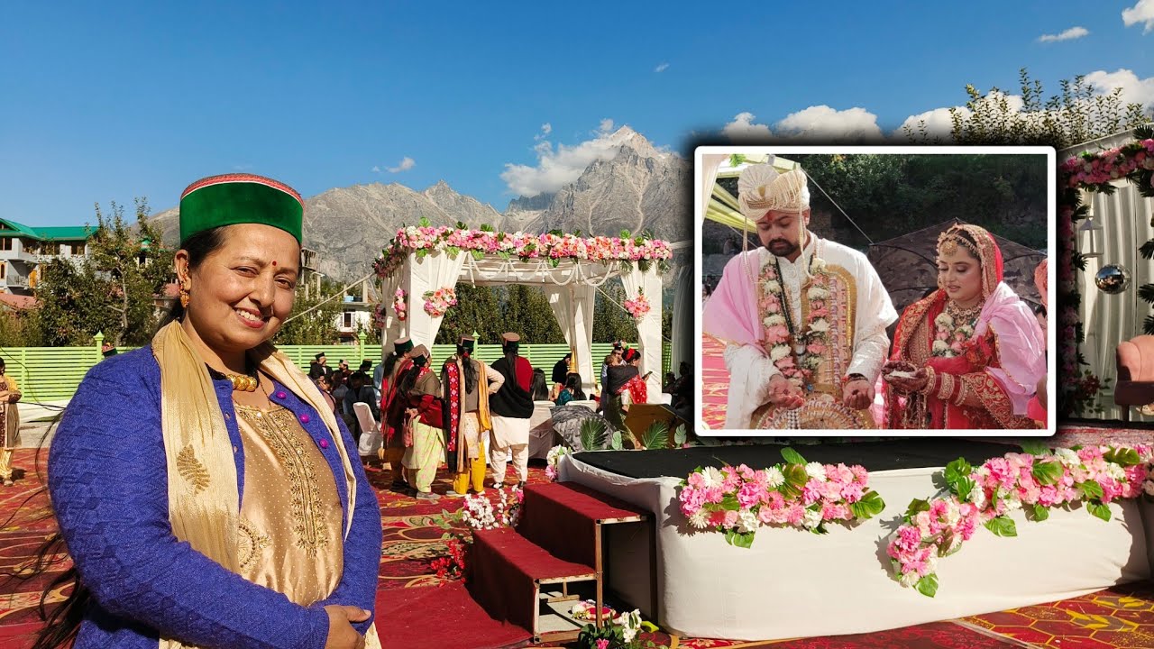 Grand wedding ceremony in Kalpa village. // vlog -449