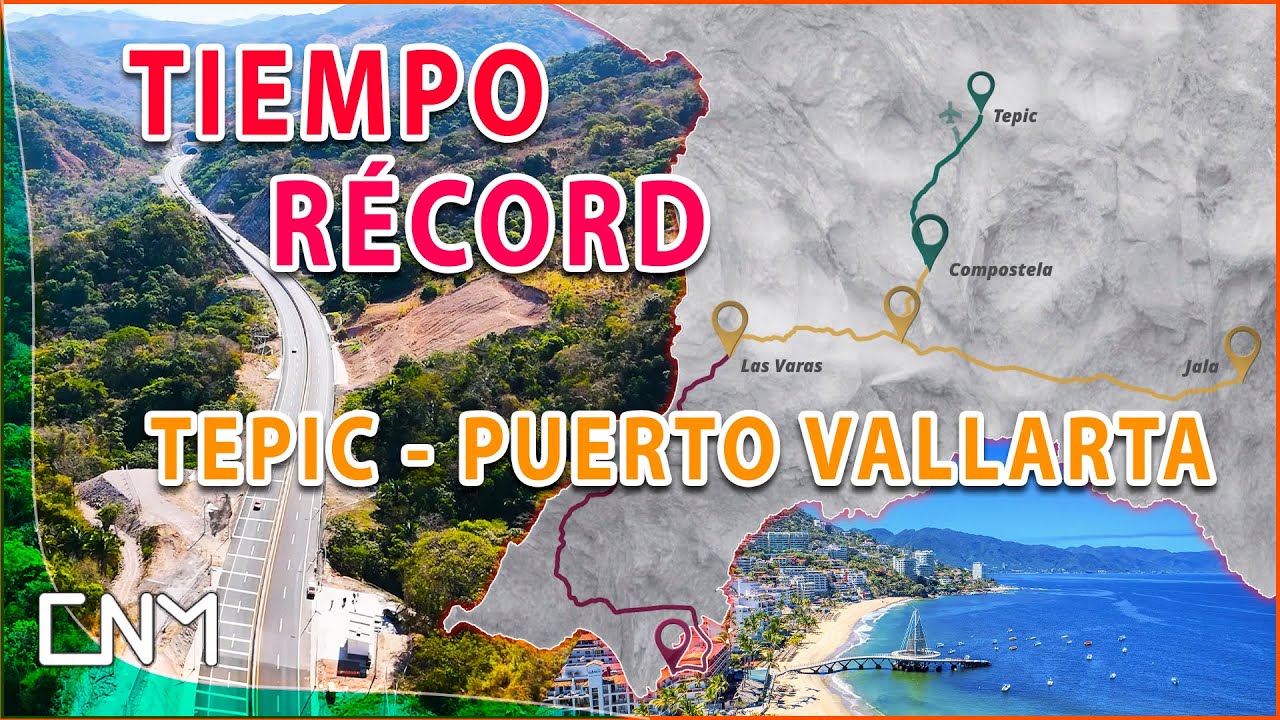 Después de 3 años abren al público el último tramo de la autopista Tepic-Puerto Vallarta, Nayarit