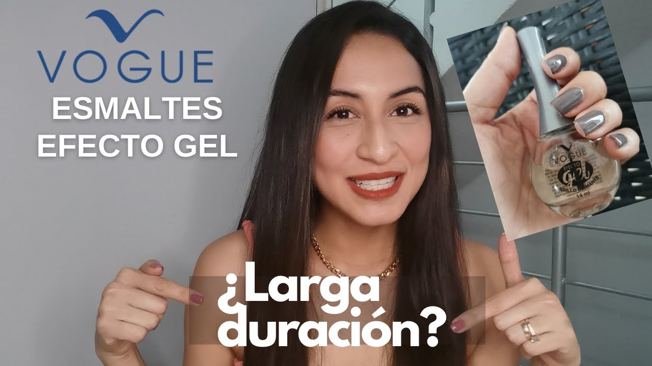 Esmaltes de larga duración de gel sin lámpara | Vogue Efecto Gel Brillo Diamante| ¿Cómo se usa?