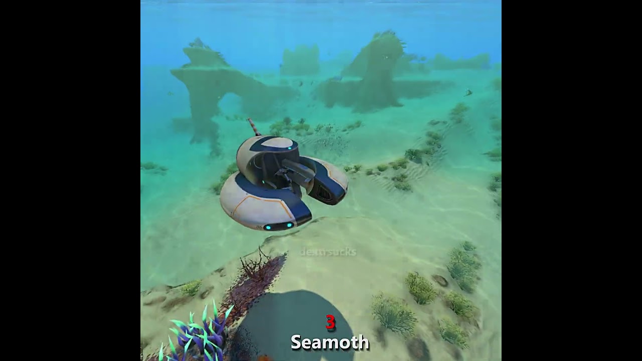 the TOP 5 BEST subnautica VEHICLES...🥇🔥