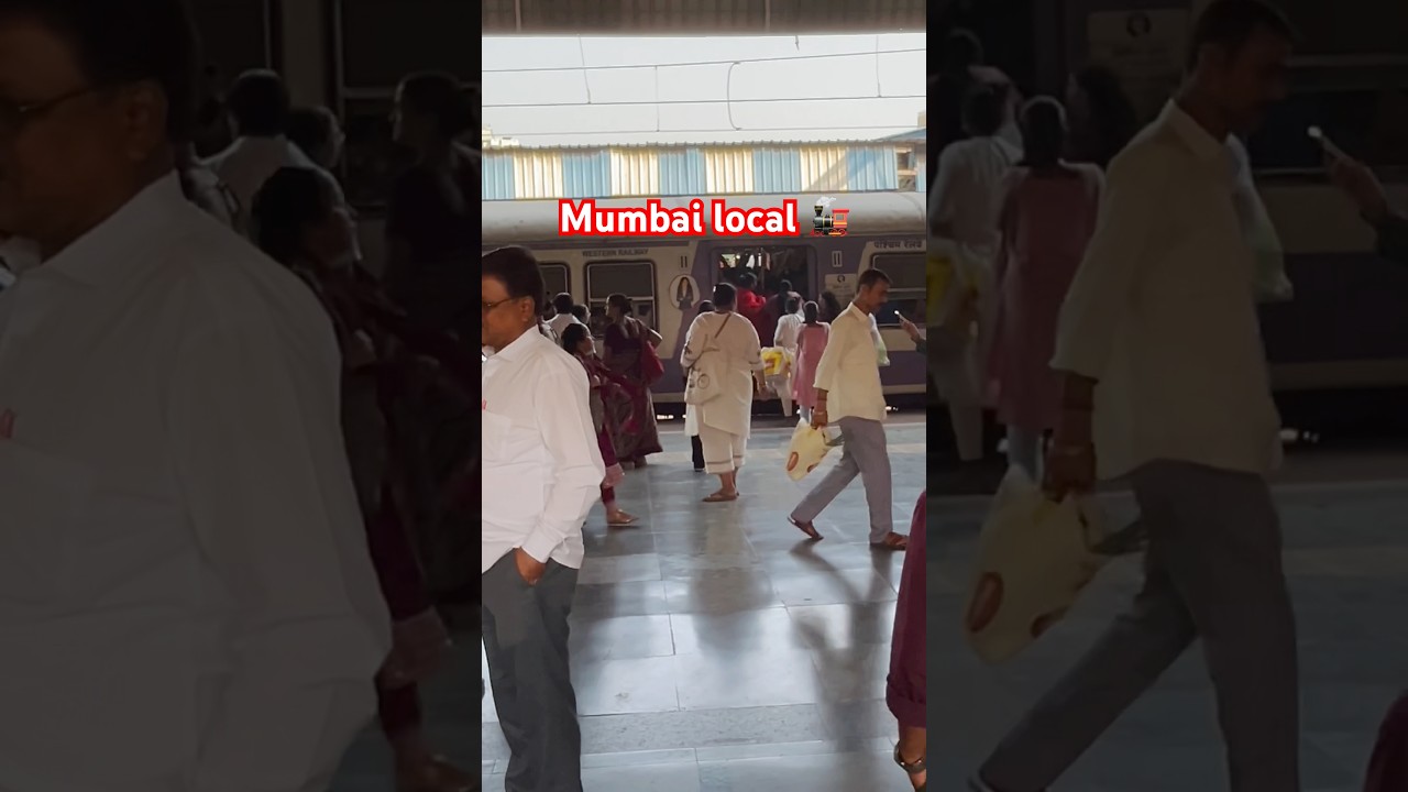 Mumbai local train🚂 