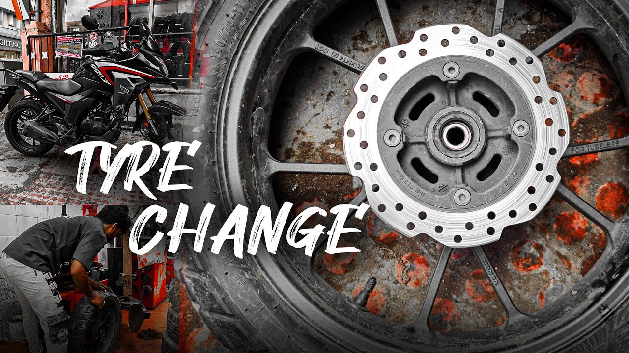 CB200X Tyre Replacement Day | New Grip, New Confidence | Bike Maintenance Vlog 🏍️
