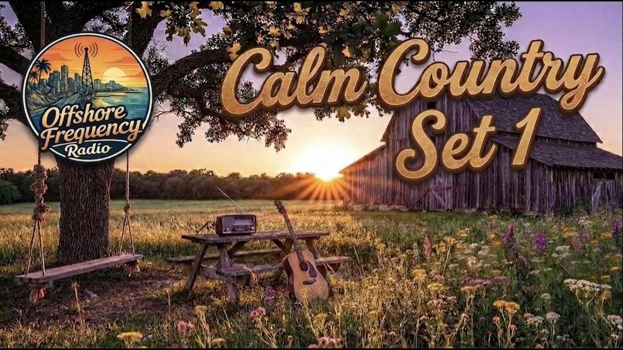 Calm Country Guitar Music 🎸 Relaxing Acoustic Melodies for Studying & Focus