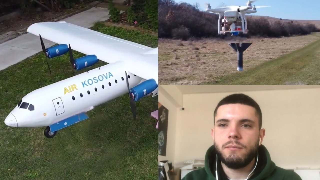 Krijoi “Air Kosova” e dronin ushtarak, njihni gjeniun 23 vjeçar që ndërton avionë | ABC News Albania