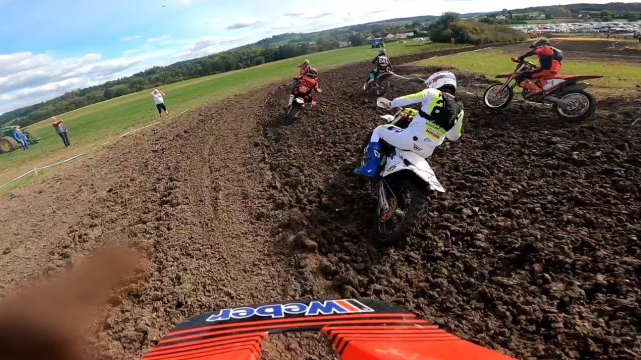 GCC Bühlertann XC Pro 2024 First Lap crash