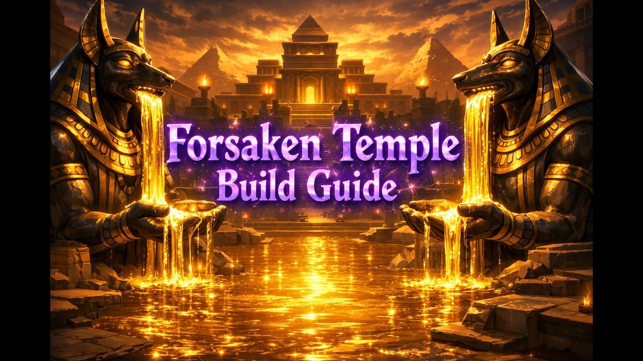 Dungeon Defenders Awakened | Forsaken Temple Mix Mode Mass HC Rifted Fast Clears | Build Guide