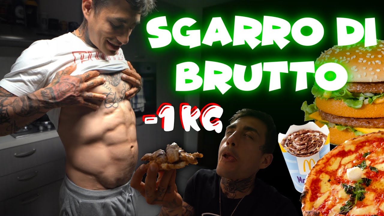 SGARRO DI BRUTTO E PERDO -1KG (CHEAT MEAL 4000KCAL)