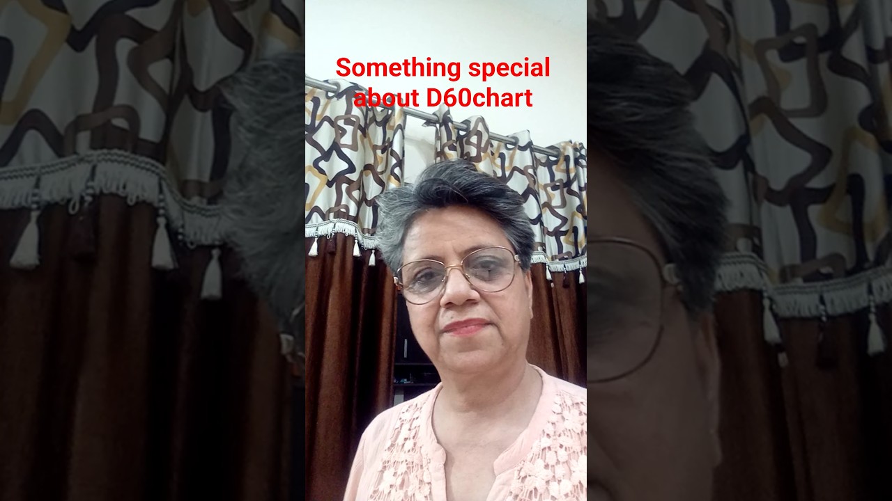 Something very special in D60 chart#astrology #Guru