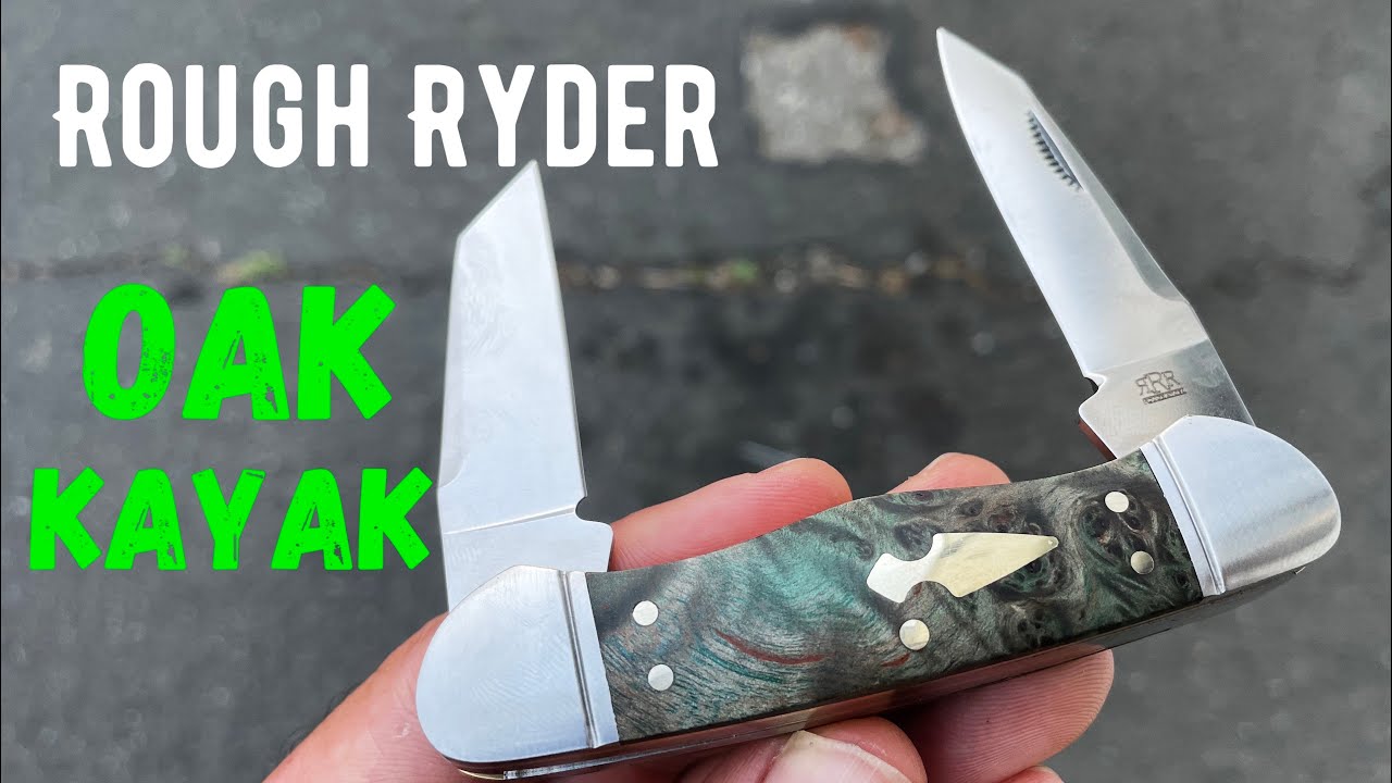 Rough Ryder Reserve Oak Kayak Pocket Knife RRR018