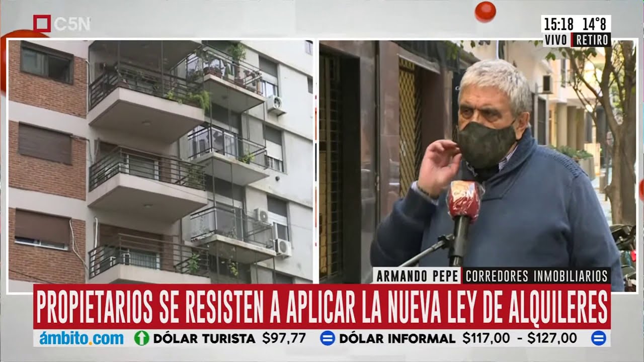 CPI TV, ARMANDO PEPE, C5N DIA DEL CORREDOR INMOBILIARIO CABA, SITUACIÓN INQUILINOS NUEVOS ALQUILERES