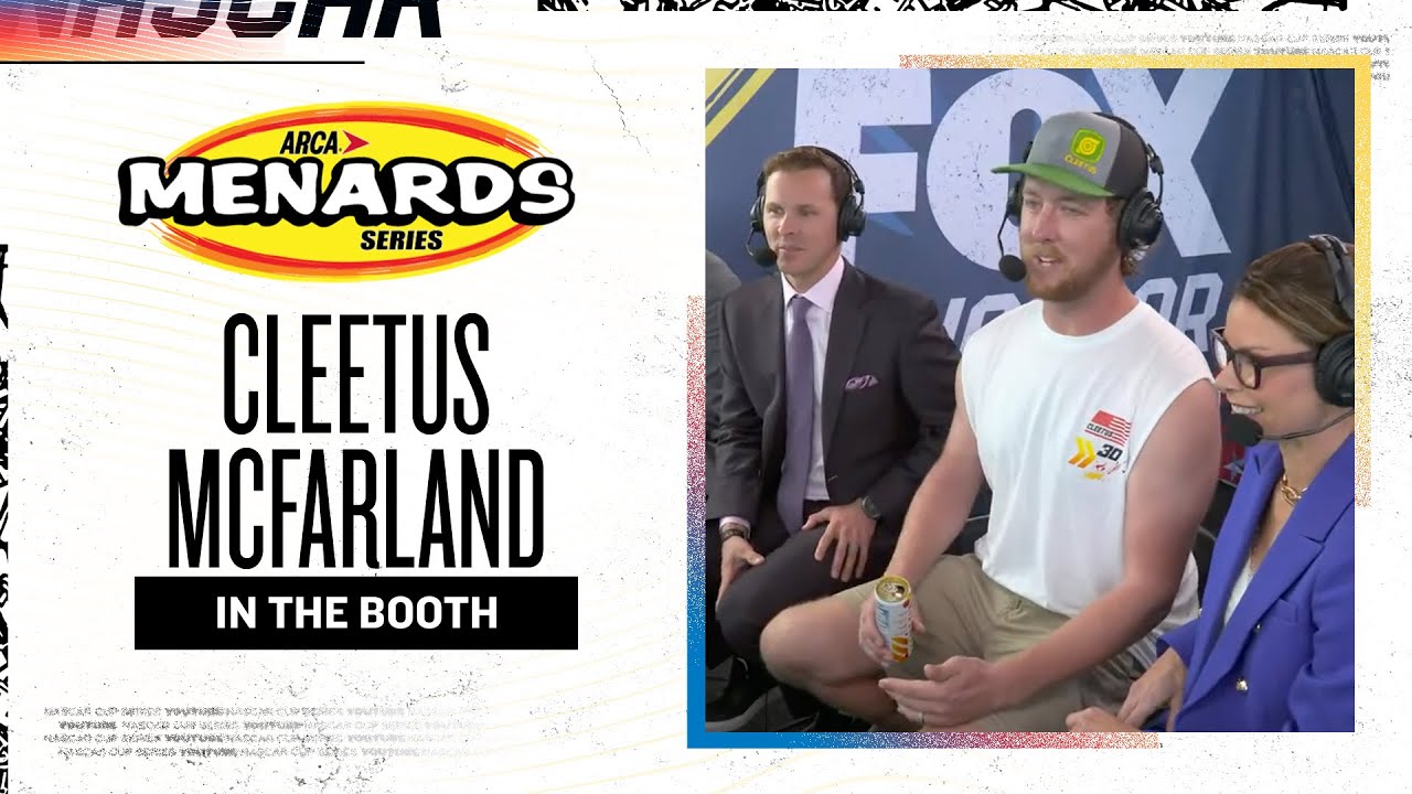 Cleetus McFarland in the FOX booth: Watch 