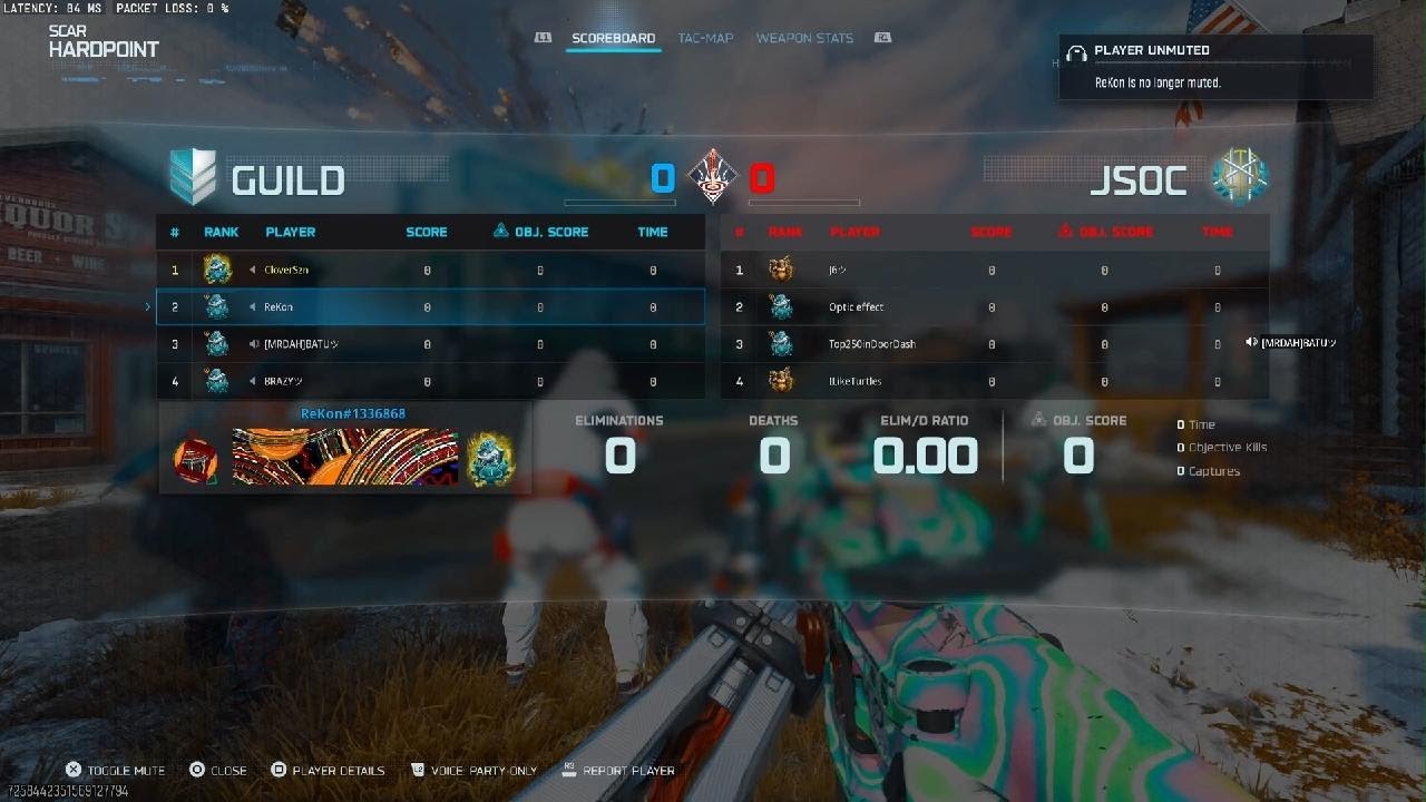 Call of Duty HP SCAR