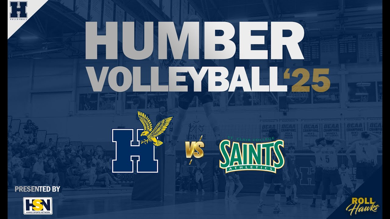 Humber Men's Volleyball vs. St. Clair