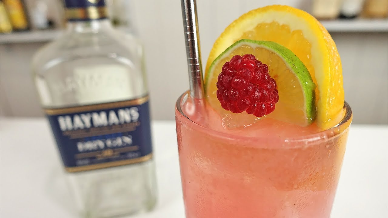 FLORODORA COCKTAIL - a Citrusy, Refreshing Gin-based Sipper w a Hint of Spicy Ginger