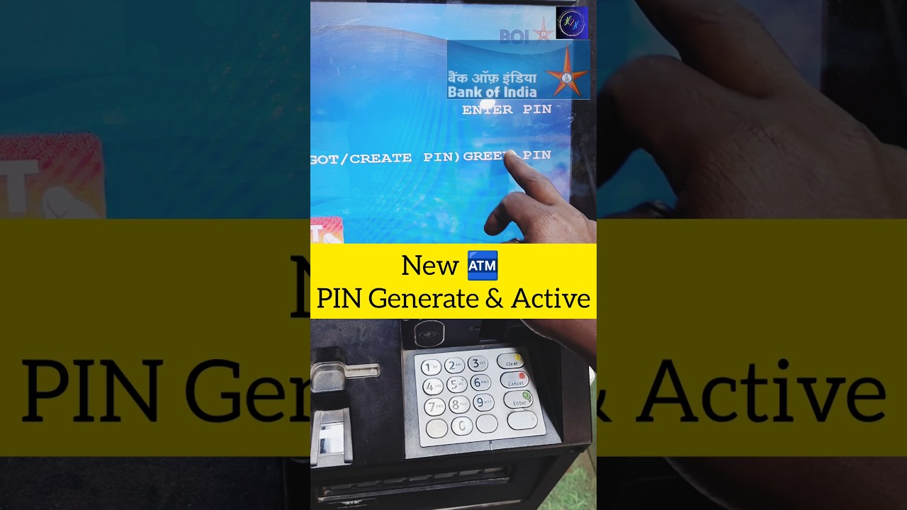 Bank Of India New Atm Pin Generate | Boi ATM PIN Generation