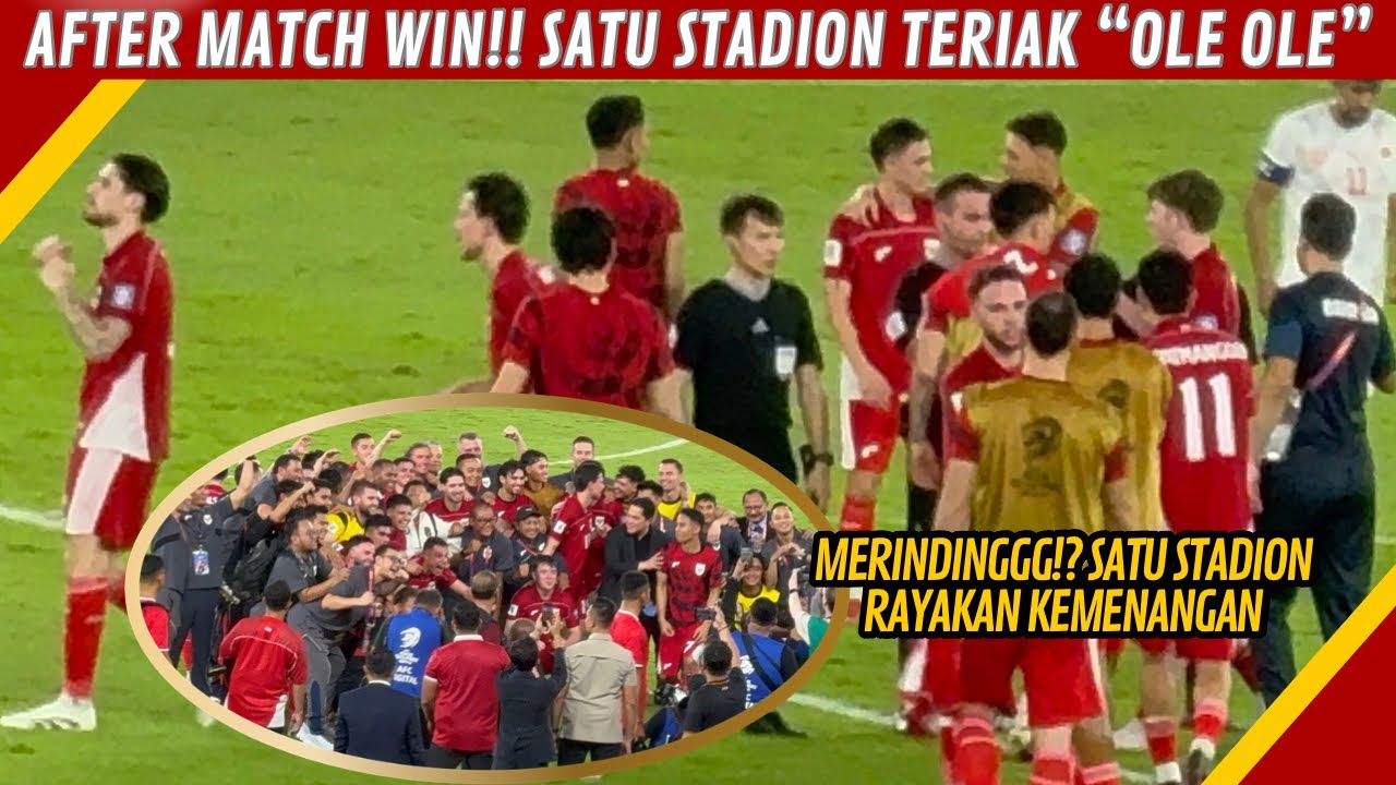 PENUH EMOSIONAL‼️PECAH TANGIS PEMAIN TIMMAS RAYAKAN KEMENANGAN DARI BAHRAIN