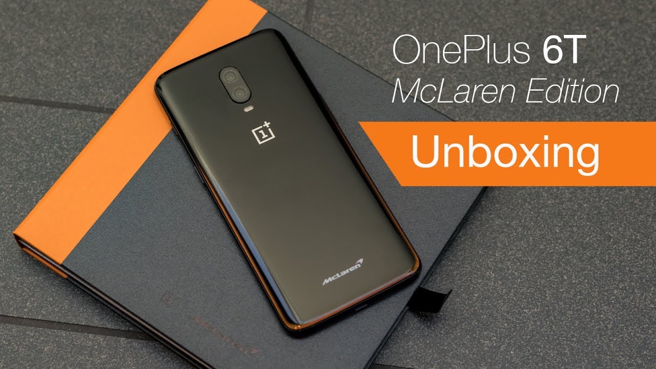 OnePlus 6T McLaren Edition unboxing from McLaren HQ!