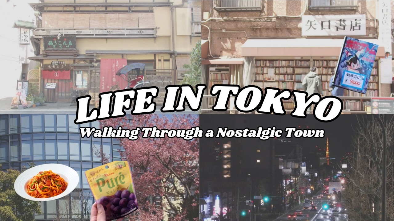 [4K] Tokyo Walk |Jimbocho, Kanda – Coolest Neighbourhood | Retro Streets, Books & Cafe Lunch