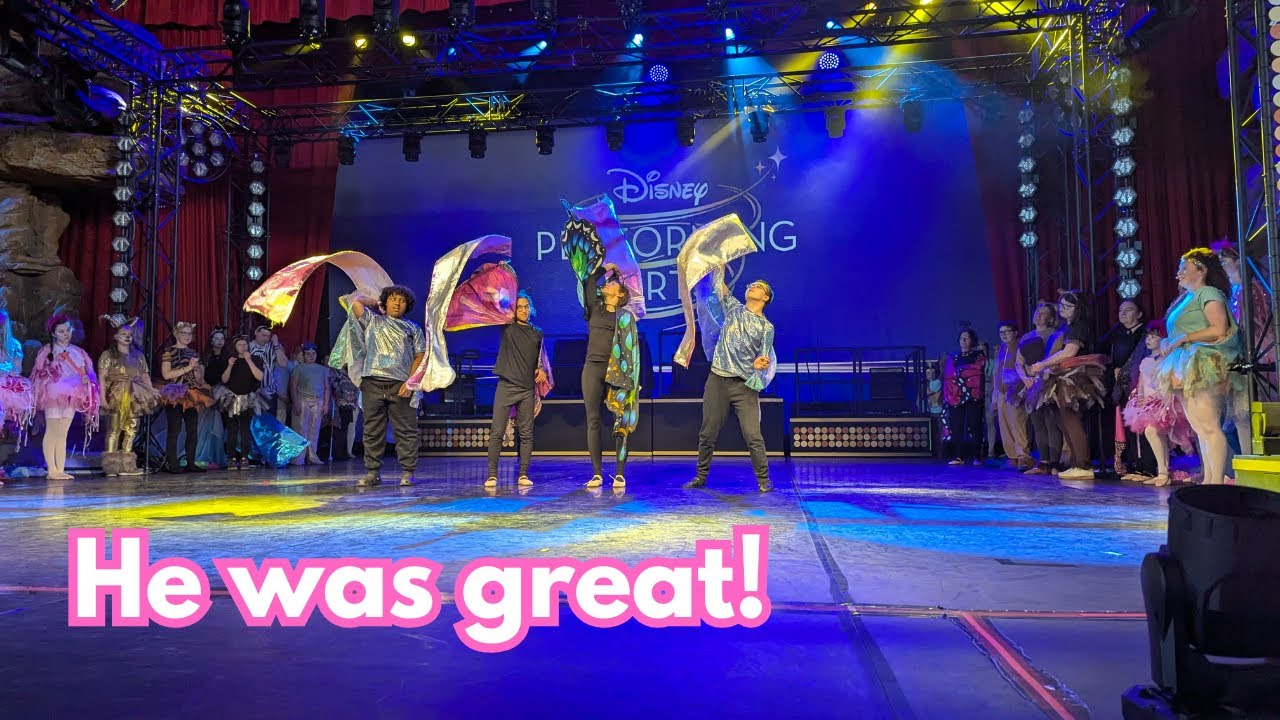 Noah's Dance performance at Disneyland Paris!