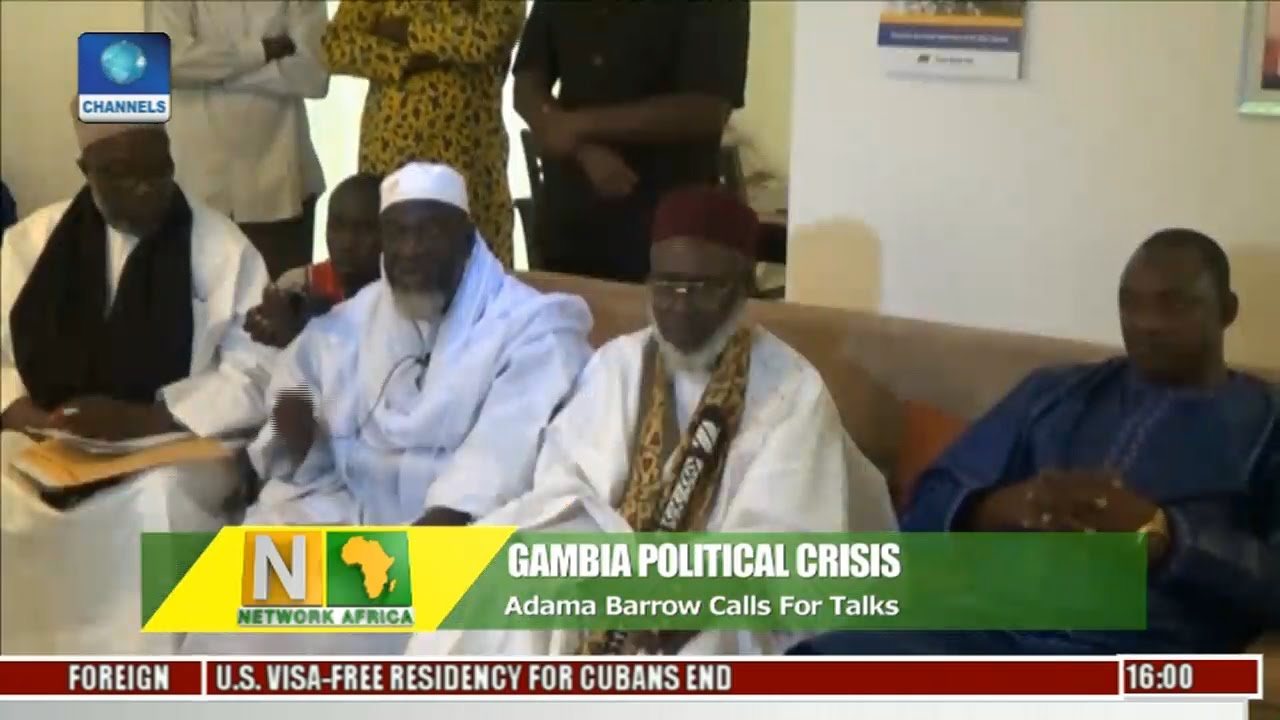 Gambia Political Crisis: Adama Barrow Calls For Talks
