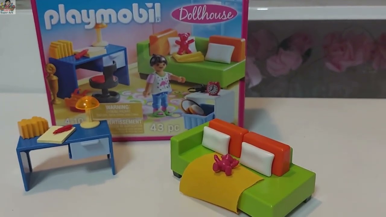 بلاي موبيل غرفة نوم أطفال Children's bedroom Playmobil 70209 Chambre d'enfant