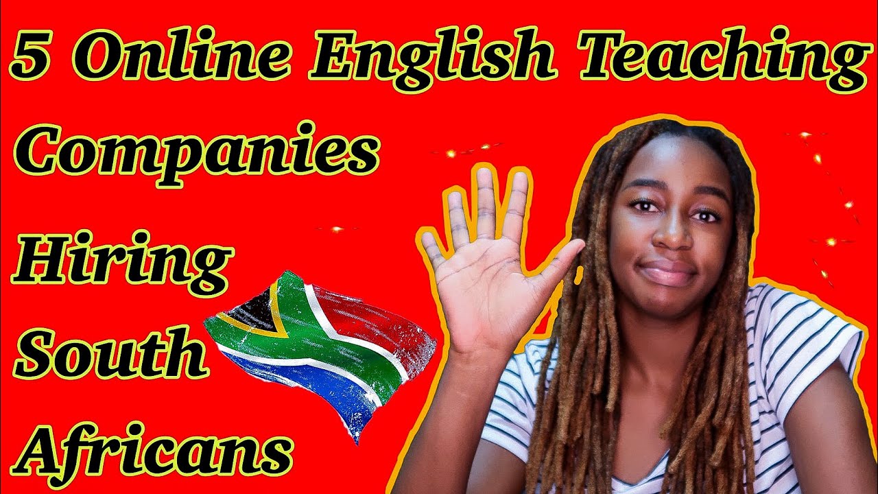 Top 5 Online English Teaching Jobs for South African Teachers