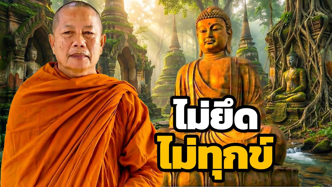ทุกข์เพราะไม่ยอมปล่อย..สุขเพราะรู้จักวาง ธรรมะคลายทุกข์ พระมหาบุญช่วย ปัญญาวชิโร